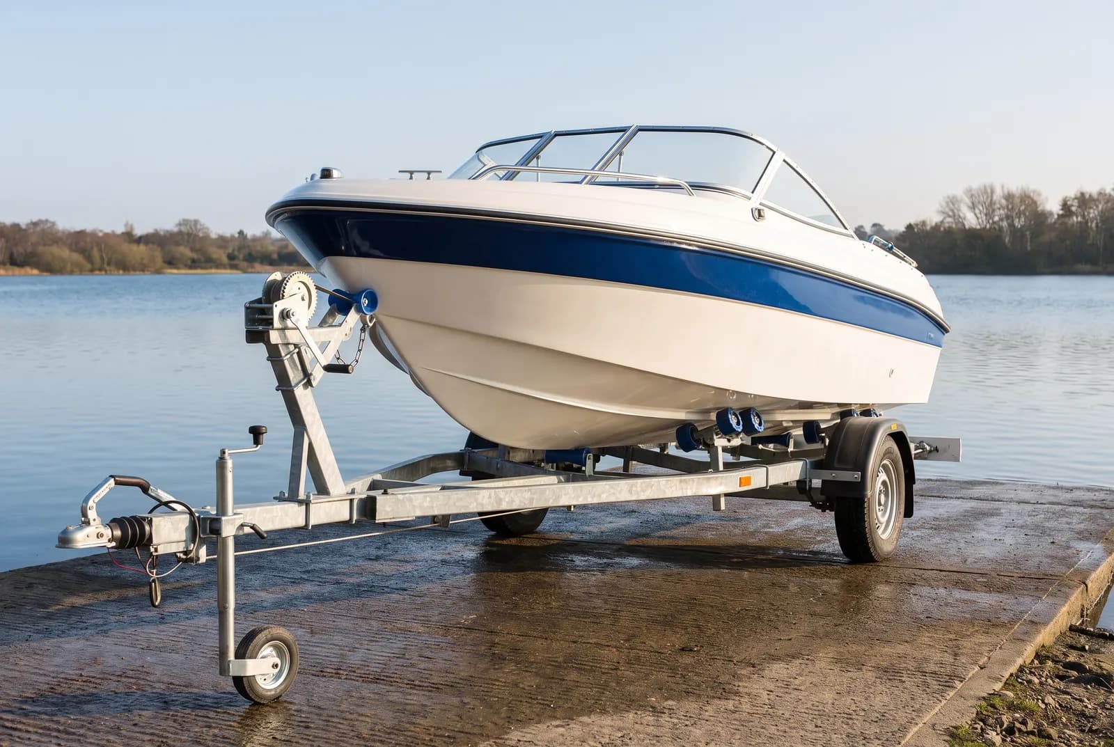 Bayliner Op de trailer