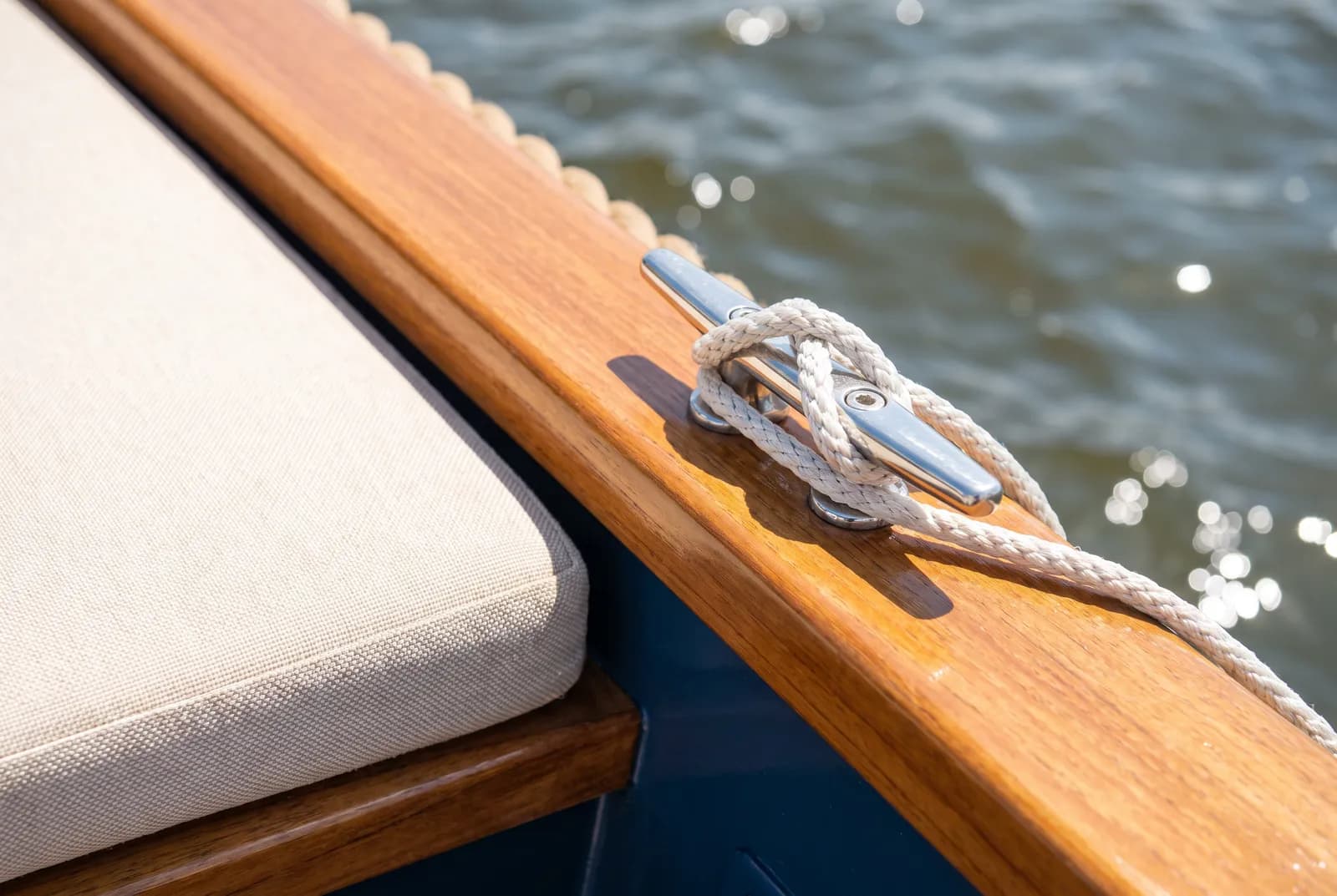 Detail van een Sloep