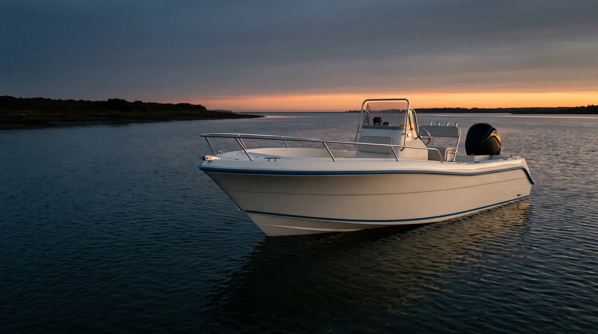 Boston Whaler in de studio