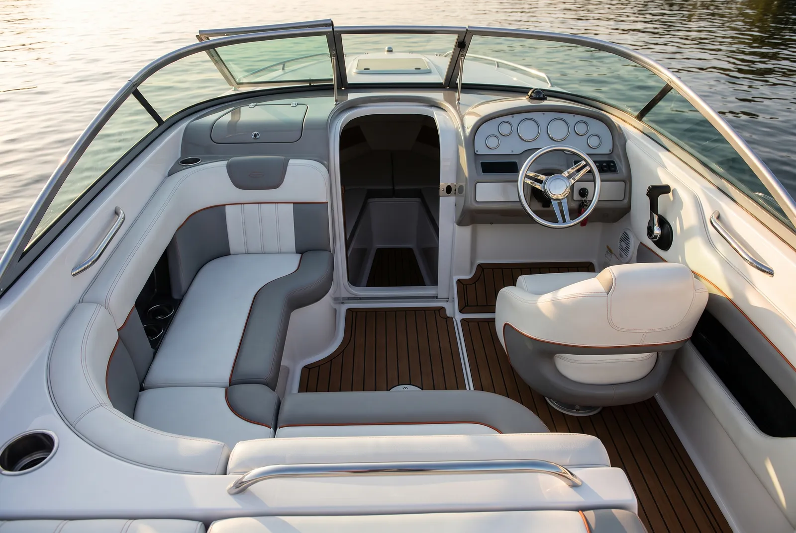 Interieur van een Chaparral