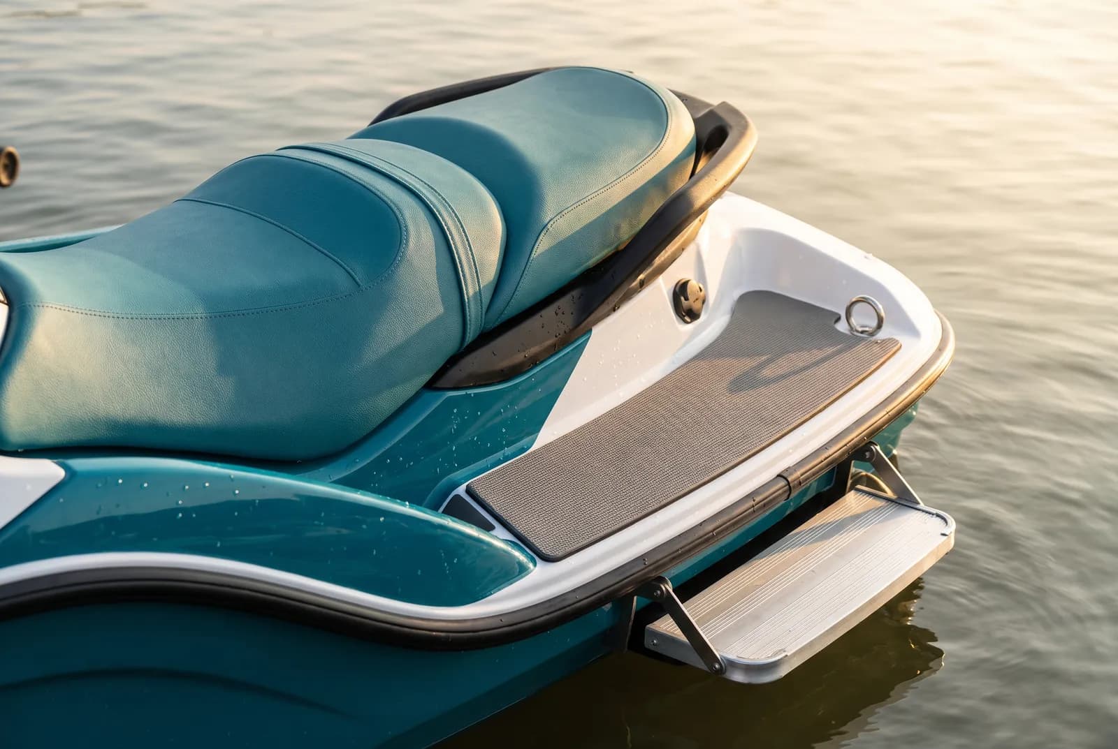 Detail van een Sea-Doo Driepersoons