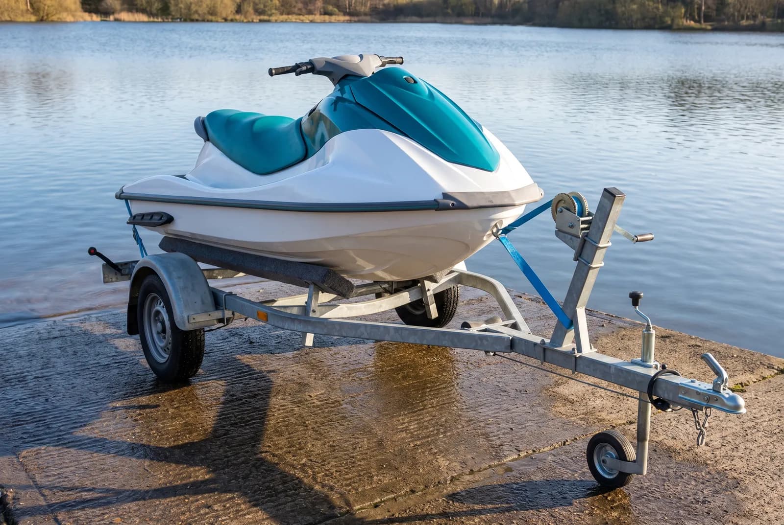 Sea-Doo Op de trailer